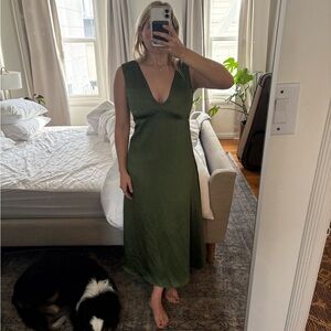 NWT MaxMara Green Dress